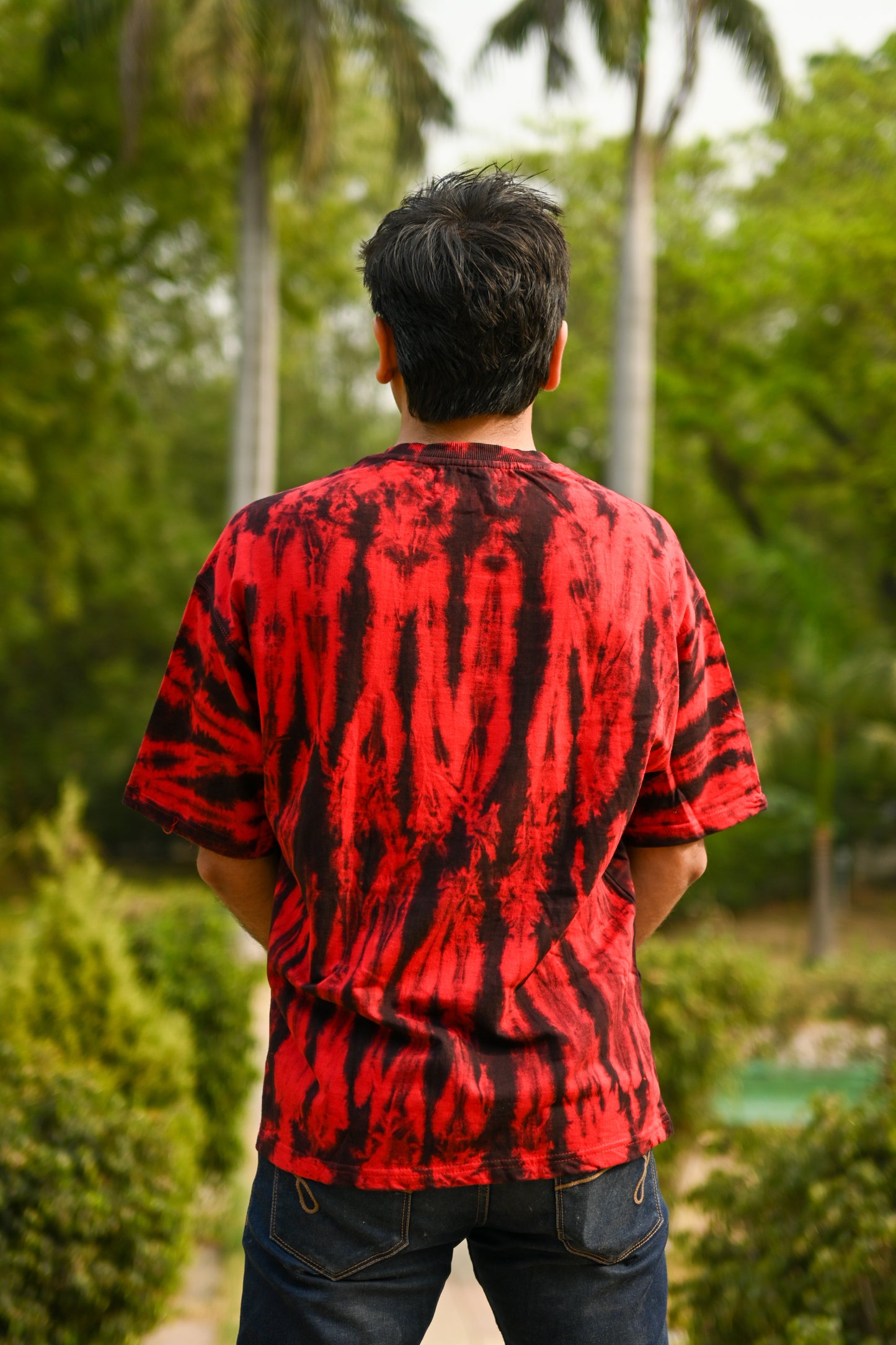 Ember Fire Tie-Dye Tee – Ignite Your Style