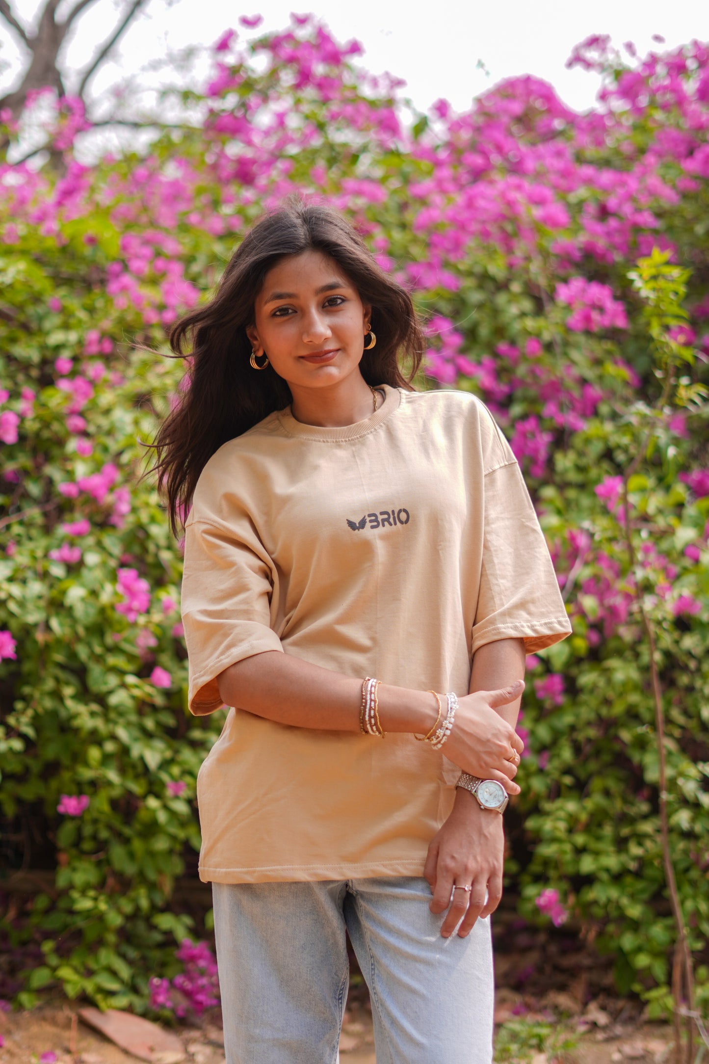 Beige Chroma Core T-Shirt