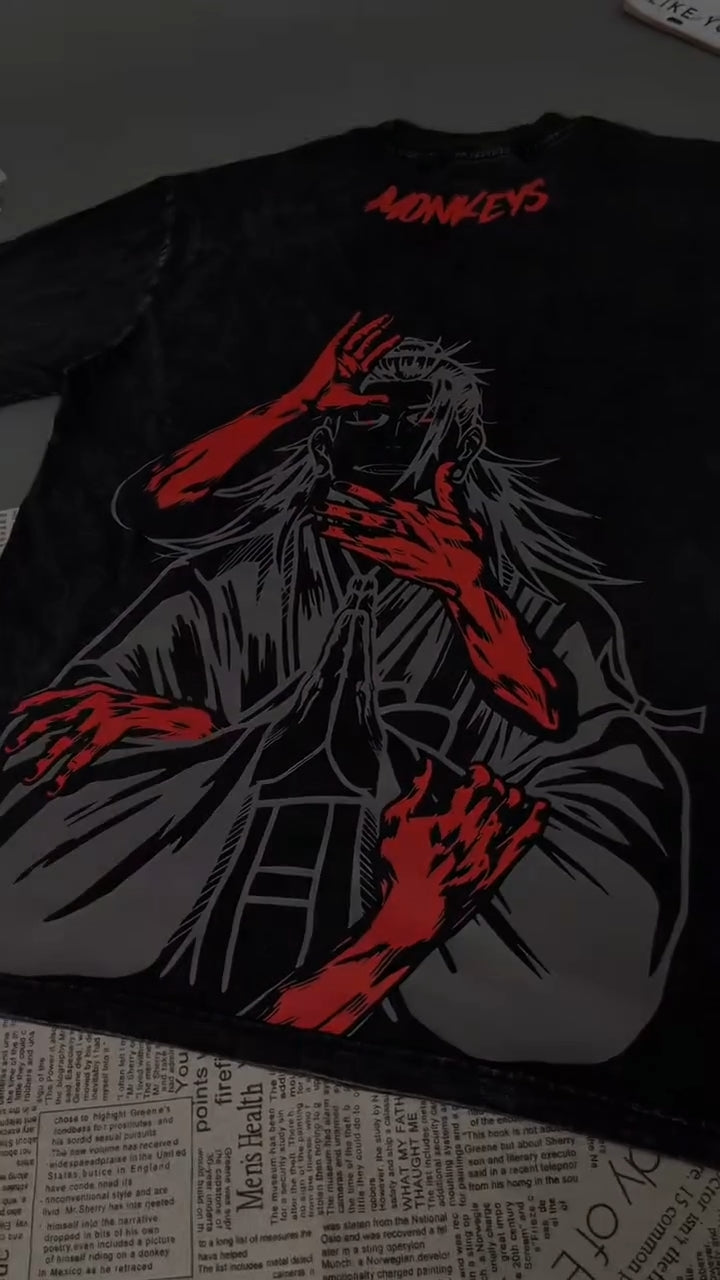 Jujutsu Kaisen Suguru Geto Oversized T-Shirt