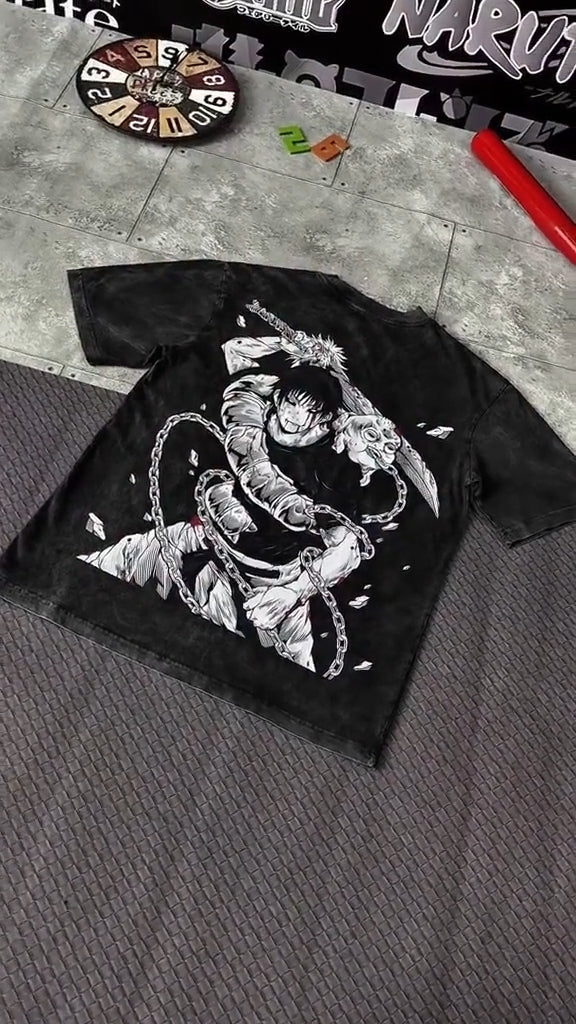 The Sorcerer Killer Toji Fushiguro Oversized T-Shirt