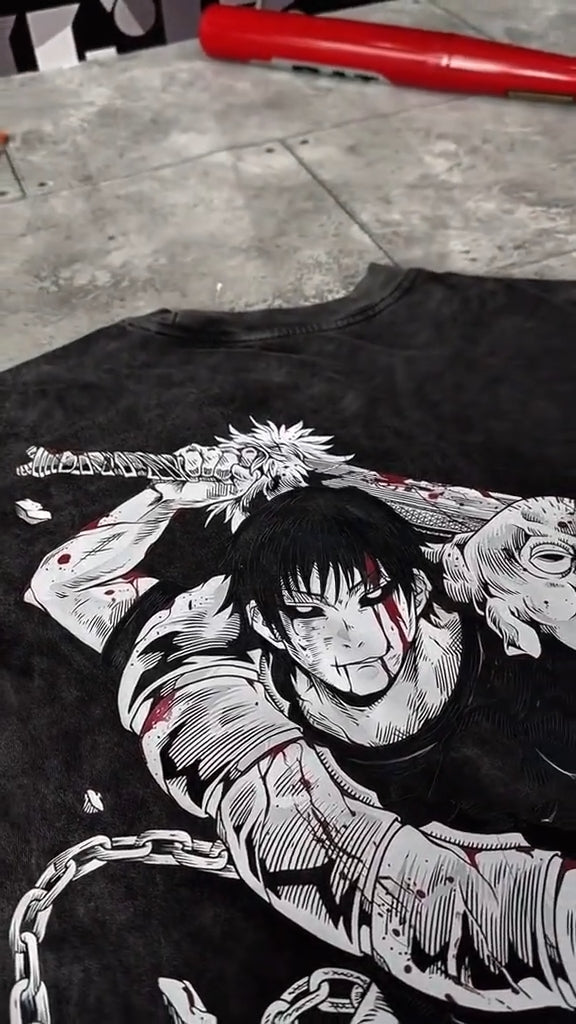 The Sorcerer Killer Toji Fushiguro Oversized T-Shirt