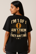 I am One & Only - Black