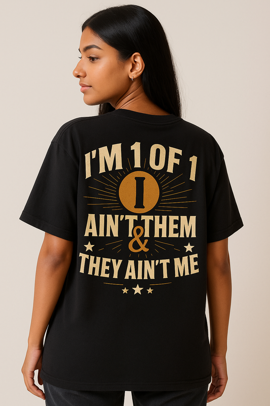 I am One & Only - Black