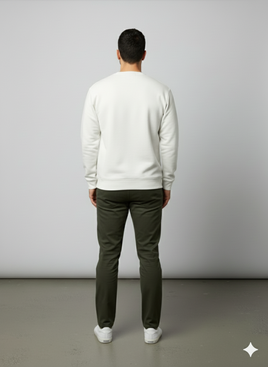 Bet On Yourself Sweatshirt White