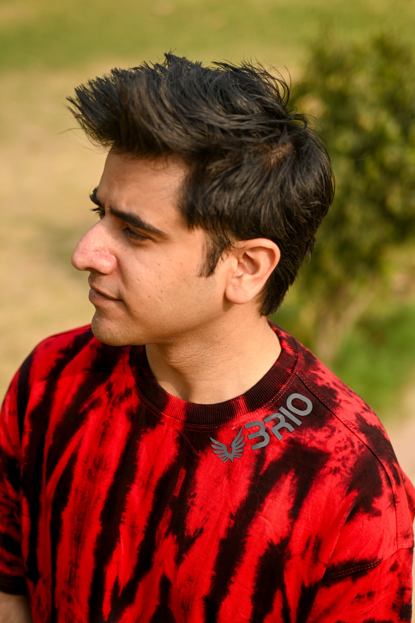 Ember Fire Tie-Dye Tee – Ignite Your Style