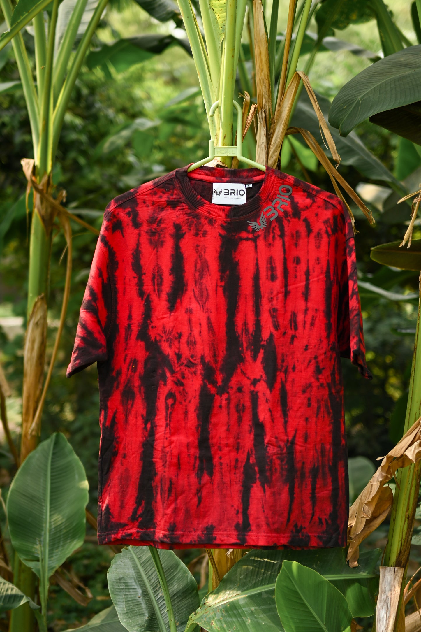 Ember Fire Tie-Dye Tee – Ignite Your Style