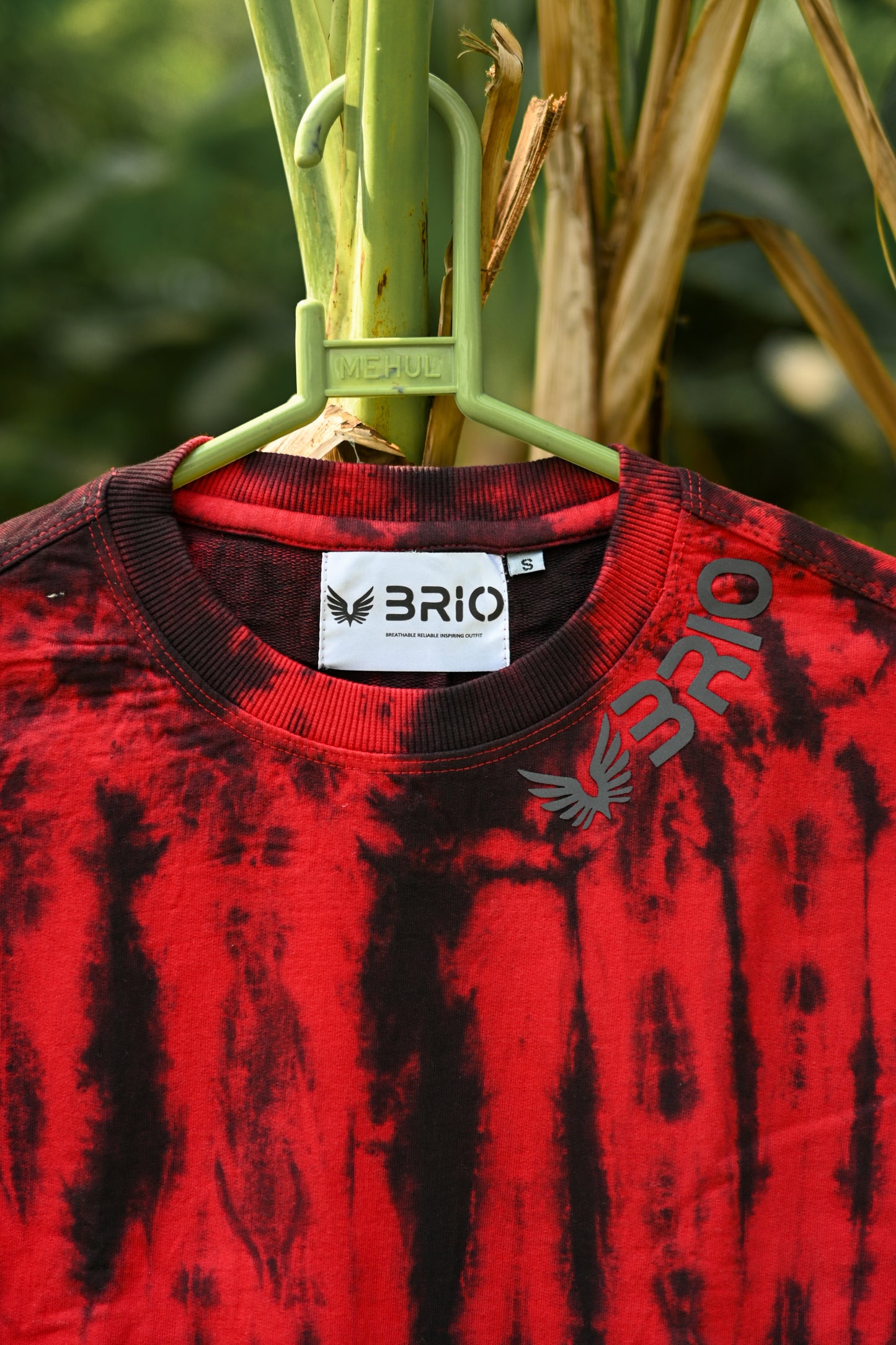 Ember Fire Tie-Dye Tee – Ignite Your Style
