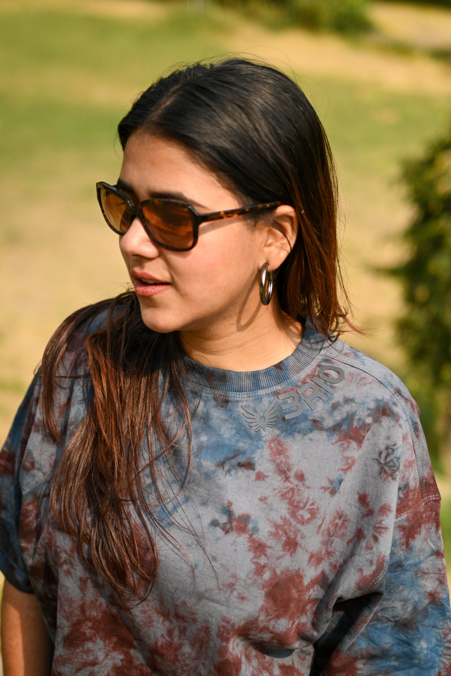Wave Tie-Dye Tee – Earth's Natural Rhythm