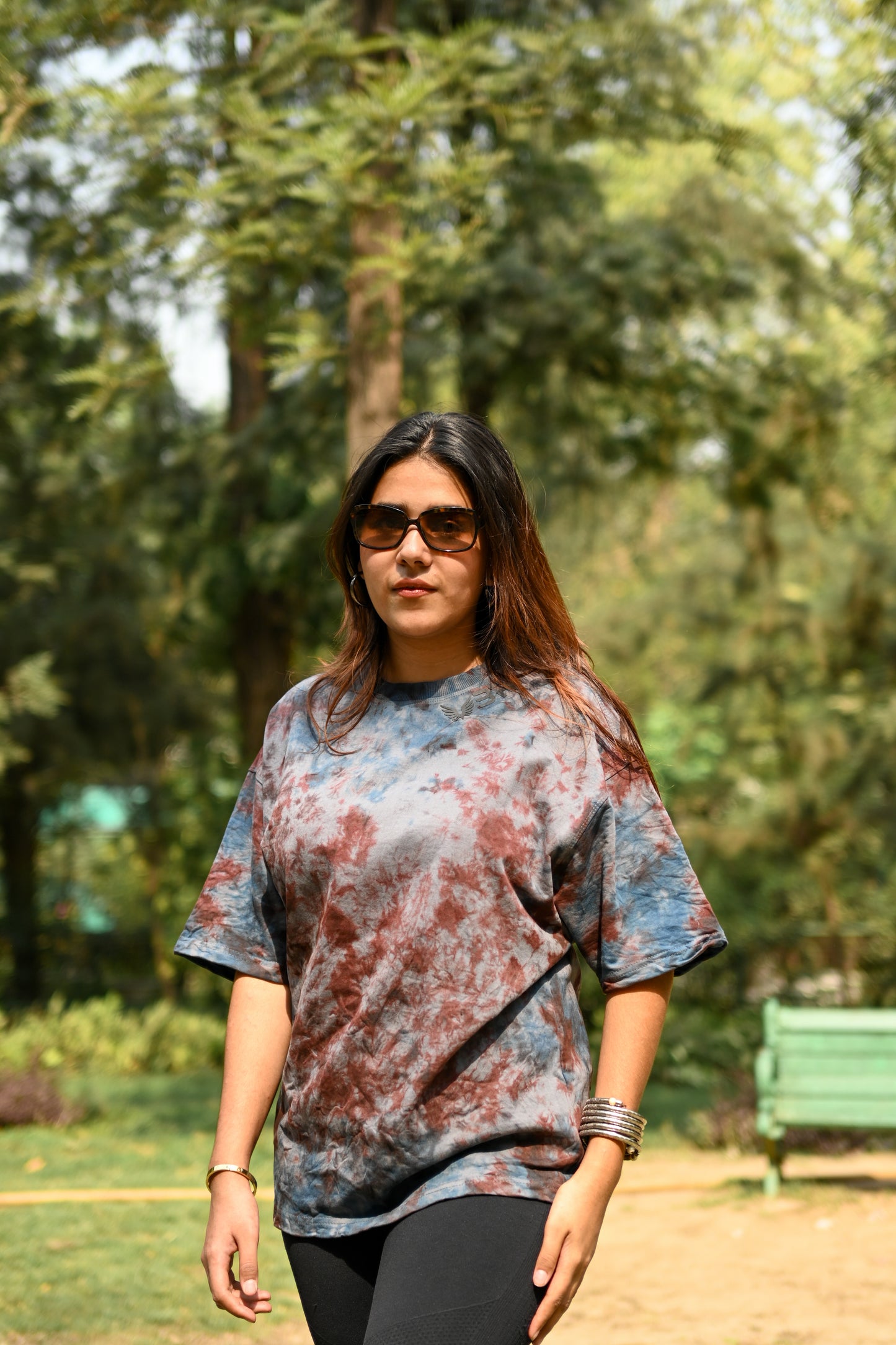 Wave Tie-Dye Tee – Earth's Natural Rhythm