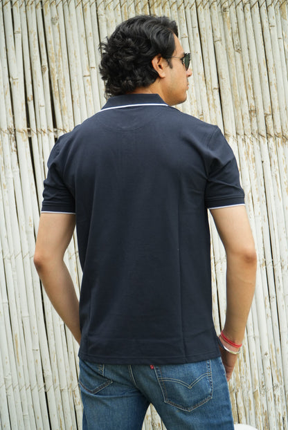Rich Blue Classic Polo