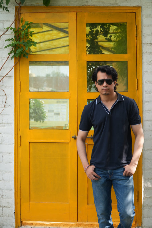 Rich Blue Classic Polo