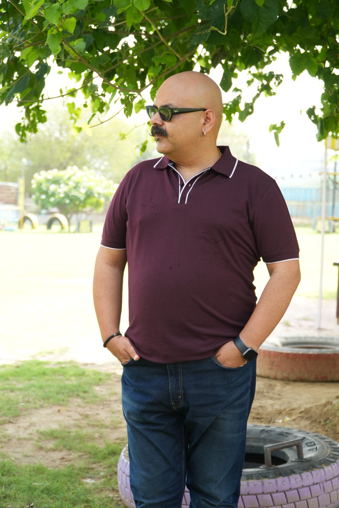 Deep Wine Classic Polo