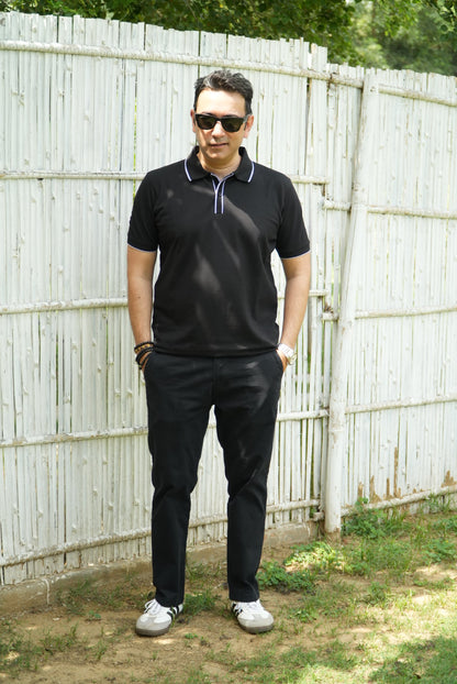 Midnight Black Classic Polo