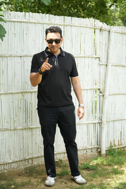 Midnight Black Classic Polo