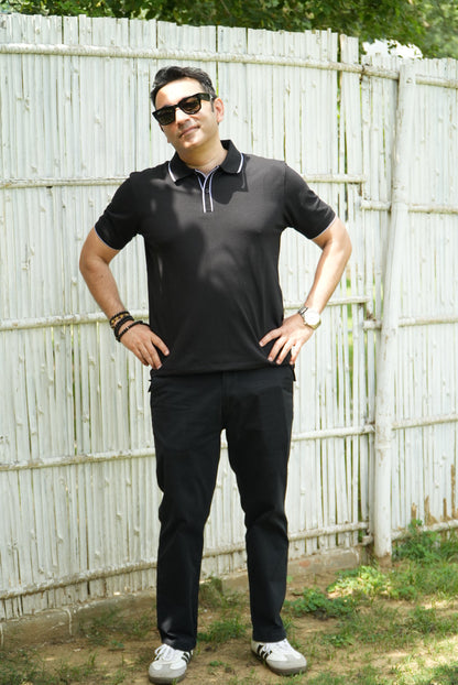 Midnight Black Classic Polo