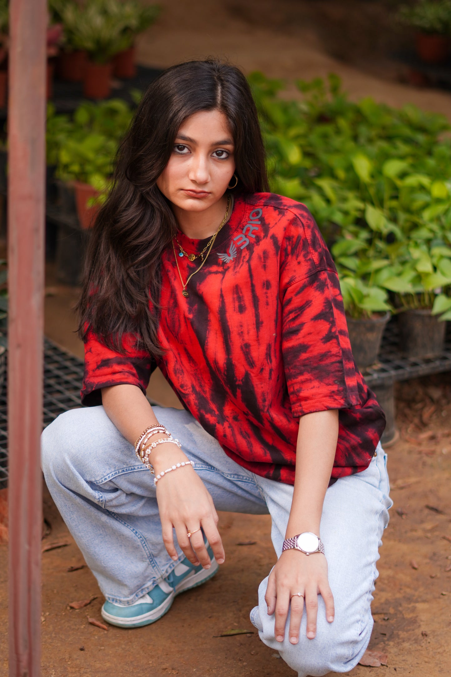 Ember Fire Tie-Dye Tee – Ignite Your Style