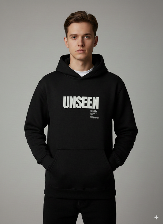 Unseen Power Hoodie Black