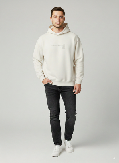 UNCONQUERED Hoodie White