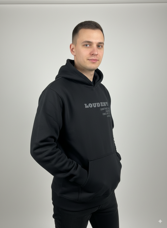 Loudest Hoodie - Black