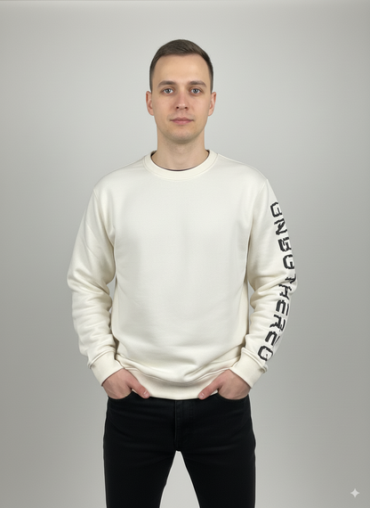 UNBOTHERED Sweatshirt White