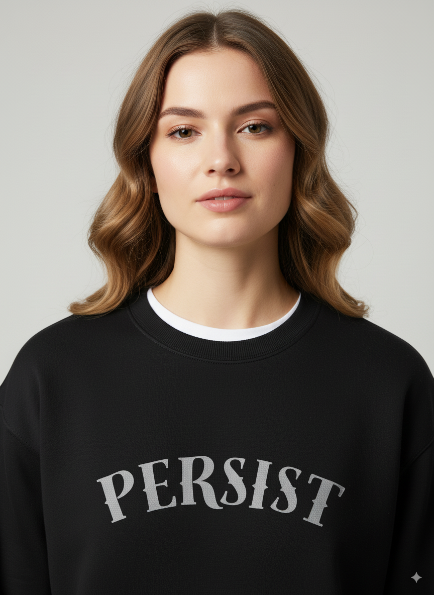 Persist Sweatshirt Black