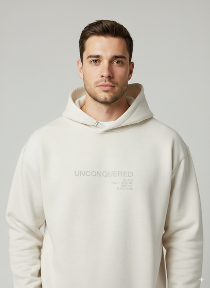 UNCONQUERED Hoodie White