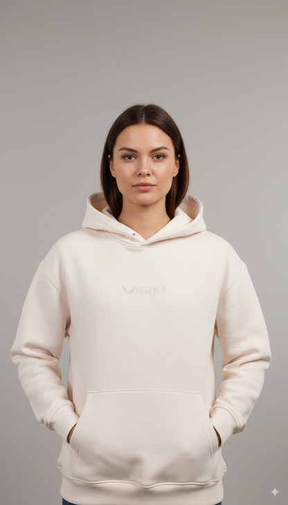White BRIO Hoodie