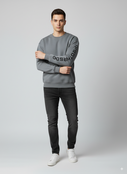 UNBOTHERED Sweatshirt Grey