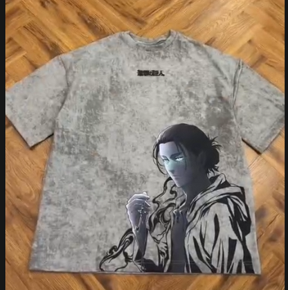 Eren Yeager Oversized T-Shirt – BRIO Apparels