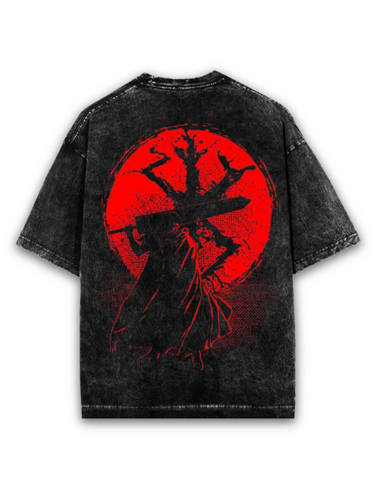 Berserk Acid Wash  Oversized T-Shirt,